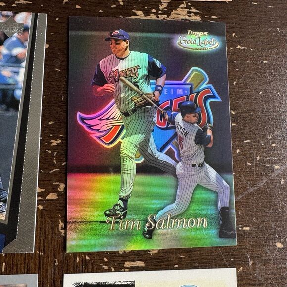 Tim Salmon 12 Card Lot With 1999 Topps Gold Label Baseball & Ted Williams Legacy - Picture 6 of 13